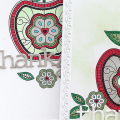 STAMPS: What the Doodle: Apple
INK: True Black, New Leaf
PAPER: Sheer Basics Vellum, What the Doodle: Apple Coloring Sheets, 
Chicken Scratch Gingham, Ripe Avocado Pattern Pack
DIES: What the...