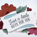 Just A Little Note Card