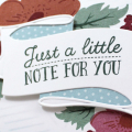 Just A Little Note Close Up
