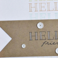 Hello Friend Card