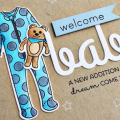 Welcome Baby Card - detail