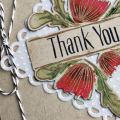 Thank You Card - detail