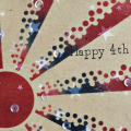 4th of July Firework Card