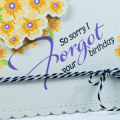 Supplies

*All supplies are available at Papertrey Ink, unless otherwise noted.

Stamps: Forget Me Not

Ink: True Black, Amethyst Allure, Summer Sunrise, Harvest Gold, Green Parakeet...