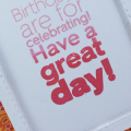 Supplies

*All supplies are available at Papertrey Ink, unless otherwise noted.

Stamps: Ombre Sentiments

Ink: Pale Peony, Raspberry Fizz, Lovely Lady, Hibiscus Burst

Cardstock: White...