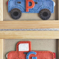 Stitched Monogram Car & Truck Pictures