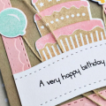 A Very Happy Birthday Card - detail