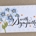 With Sympathy Card