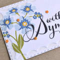 With Sympathy Card - detail