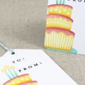 Birthday Cake Tags
