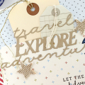 STAMPS: Traveler's Journal: Typed Notes, Traveler's Journal: Adventure, 
Background Basics: Galaxy, What the Doodle: Map
INK: Pure Poppy, Dark Chocolate, Enchanted Evening, Aqua Mist
PAPER:...