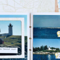 Maine Lighthouses Traveler's Journal - inside pages
