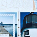 Maine Lighthouses Traveler's Journal - inside pages