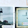 Maine Lighthouses Traveler's Journal - inside pages