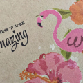 You're Amazing card - detail