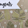 Tropical Congrats Card