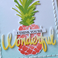 I Think You're Wonderful Gift Card Tag