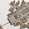 Best Wishes Card - detail