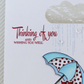 Rainy Thinking Of You Card