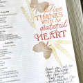 Give Thanks Bible Journaling