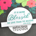 More Blessed to Give