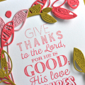 Give Thanks detail