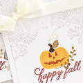 Happy Fall card