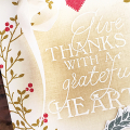 Give Thanks tag and hostess gift