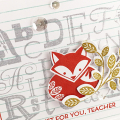 Just for You Teacher card