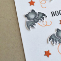Boo To You Bats Card - detail
