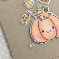 Trick or Treat Pumpkin Card - detail