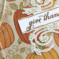 Give Thanks Card - detail