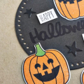 Happy Halloween Pumpkins Card - detail