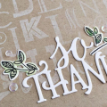 So Thankful Card - detail