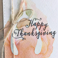 Happy Thanksgiving Wishbone Card