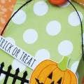 Trick Or Treat Pumpkin Box Close Up