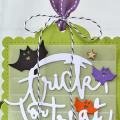 Shaped Sayings: Halloween Tag