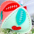 Stitched Felt Ornament
