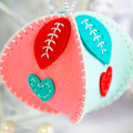 Stitched Felt Ornament