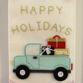 Happy Holidays Door Hanger