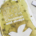 All Our Love at Christmas Card - detail