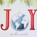 Joy To The World Ornament Card