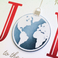 Joy To The World Ornament Close Up