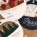 Layered Christmas Cuts Tag Trio