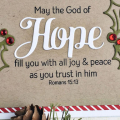 Hope, Joy & Peace Card