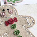 Gingerbread Ornament & Cookie Tag - detail