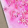 Merry & Bright Card - detail