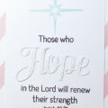 Supplies

*all supplies are available at Papertrey Ink unless otherwise noted

Stamps: Inspired: Hope, Paper Clippings: Joy to the World

Ink: Smokey Shadow, Aqua Mist

Paper: White, True...