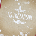 Supplies

*all supplies are available at Papertrey Ink unless otherwise noted

Stamps: Splits: â€˜Tis the Season

Ink: Versamark, Kraft

Paper: Kraft, Pure Poppy, Holiday Plaid

Dies:...
