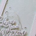 Love For A Lifetime Wedding Card